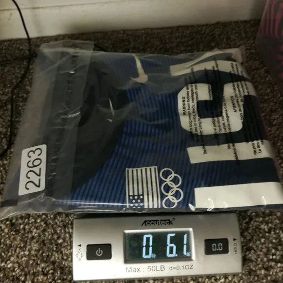 Team USA Shirt 2016 Olympics Tank Top Nike Dri Fit Flowmotion Logo Mens 2XL